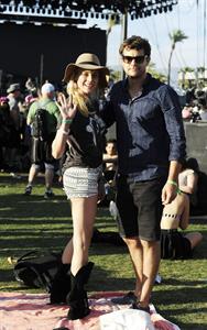 Diane Kruger attends the H&M Loves Music Coachella 2013 kick-off Event at Merv Griffin Estate in La Quinta in April 