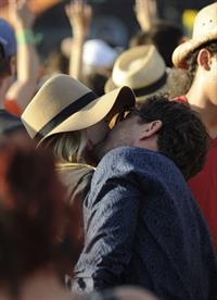 Diane Kruger attends the H&M Loves Music Coachella 2013 kick-off Event at Merv Griffin Estate in La Quinta in April 