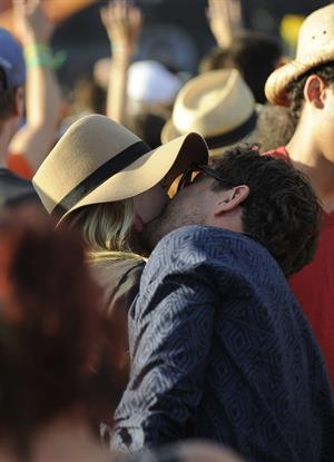 Diane Kruger attends the H&M Loves Music Coachella 2013 kick-off Event at Merv Griffin Estate in La Quinta in April 