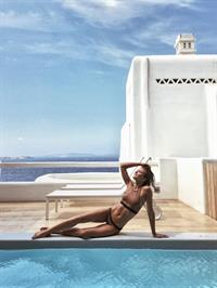 Helen Owen in a bikini