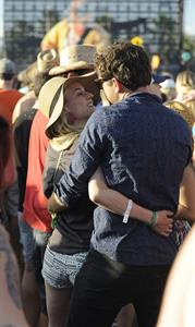 Diane Kruger attends the H&M Loves Music Coachella 2013 kick-off Event at Merv Griffin Estate in La Quinta in April 