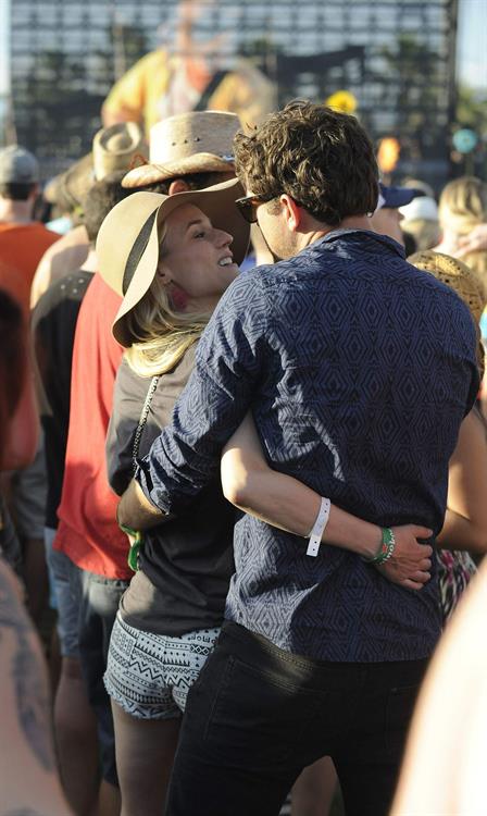 Diane Kruger attends the H&M Loves Music Coachella 2013 kick-off Event at Merv Griffin Estate in La Quinta in April 