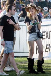 Diane Kruger attends the H&M Loves Music Coachella 2013 kick-off Event at Merv Griffin Estate in La Quinta in April 