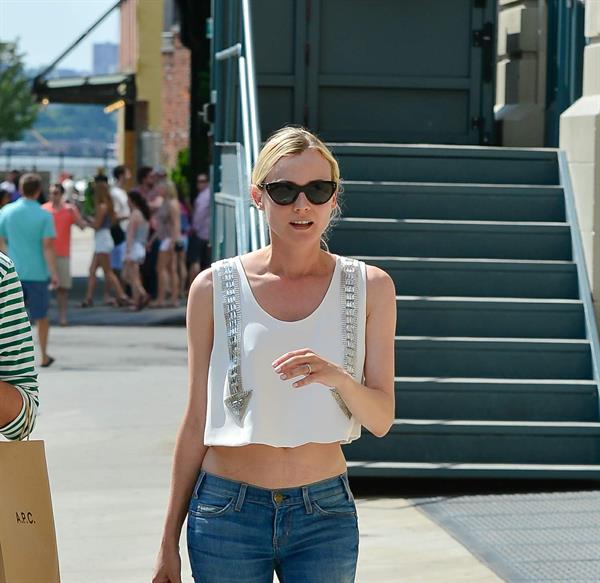 Diane Kruger Out and about in New York on June 15, 2013