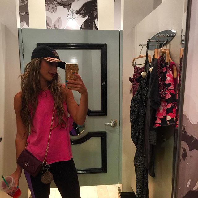 Sierra Dallas taking a selfie