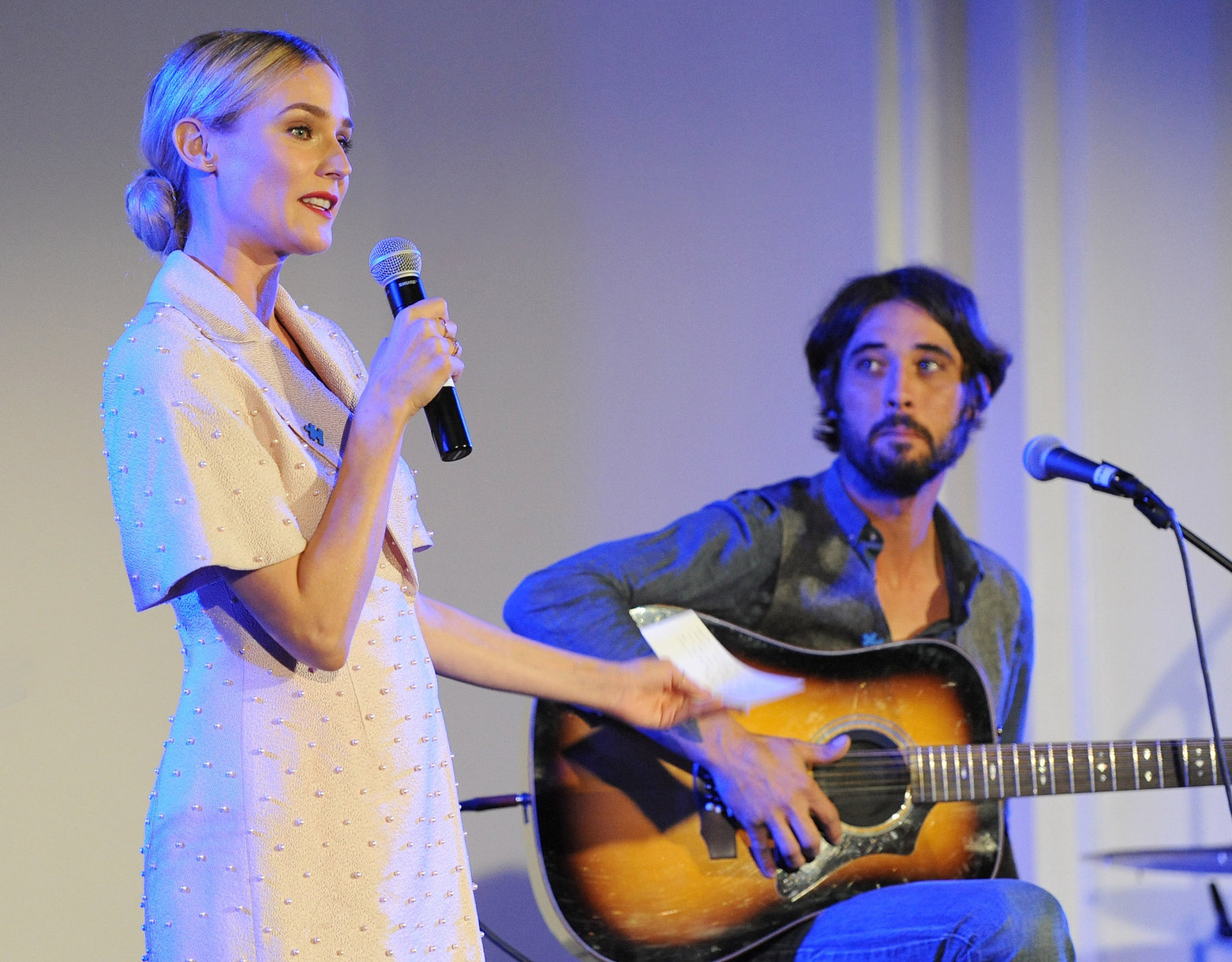Diane Kruger At Autism Speaks Blue Jean Ball at Boulevard 3 in LA on October 24, 2013