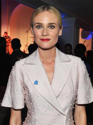 Diane Kruger At Autism Speaks Blue Jean Ball at Boulevard 3 in LA on October 24, 2013