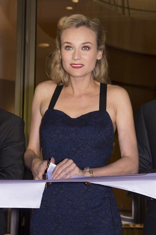Diane Kruger Jaeger-LeCoultre Place Vendome Boutique Opening (November 20, 2012) 