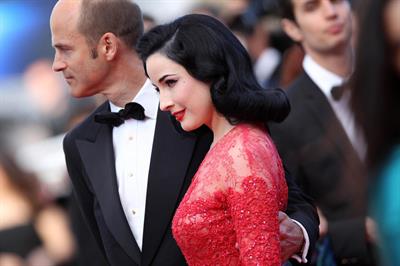 Dita Von Teese 'Behind The Candelabra' Premiere - 66th Annual Cannes Film Festival (May 21, 2013) 