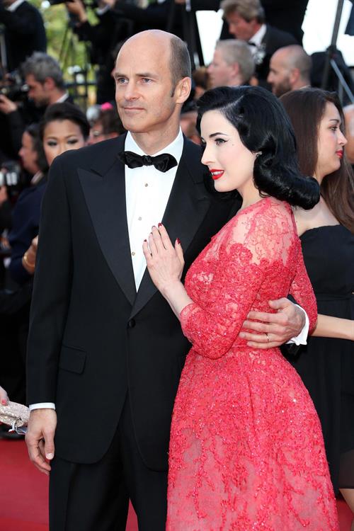 Dita Von Teese 'Behind The Candelabra' Premiere - 66th Annual Cannes Film Festival (May 21, 2013) 