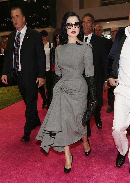 Dita Von Teese International Beauty Show (April 14, 2013) 