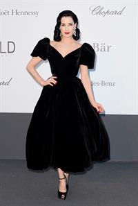 Dita Von Teese amfAR's 20th Annual Cinema Against AIDS (May 23, 2013) 