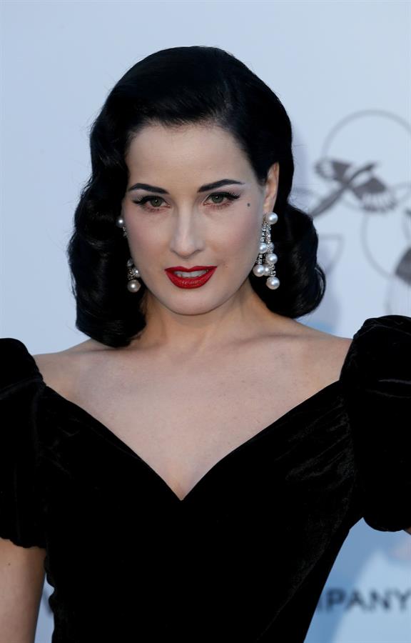 Dita Von Teese amfAR's 20th Annual Cinema Against AIDS (May 23, 2013) 