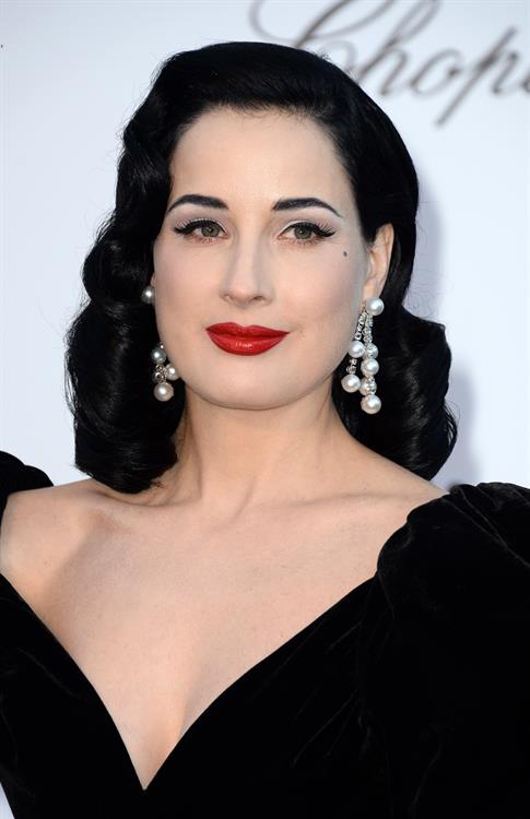 Dita Von Teese amfAR's 20th Annual Cinema Against AIDS (May 23, 2013) 
