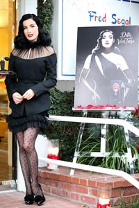 Dita Von Teese - Fragrance Launch in LA 12/15/12  