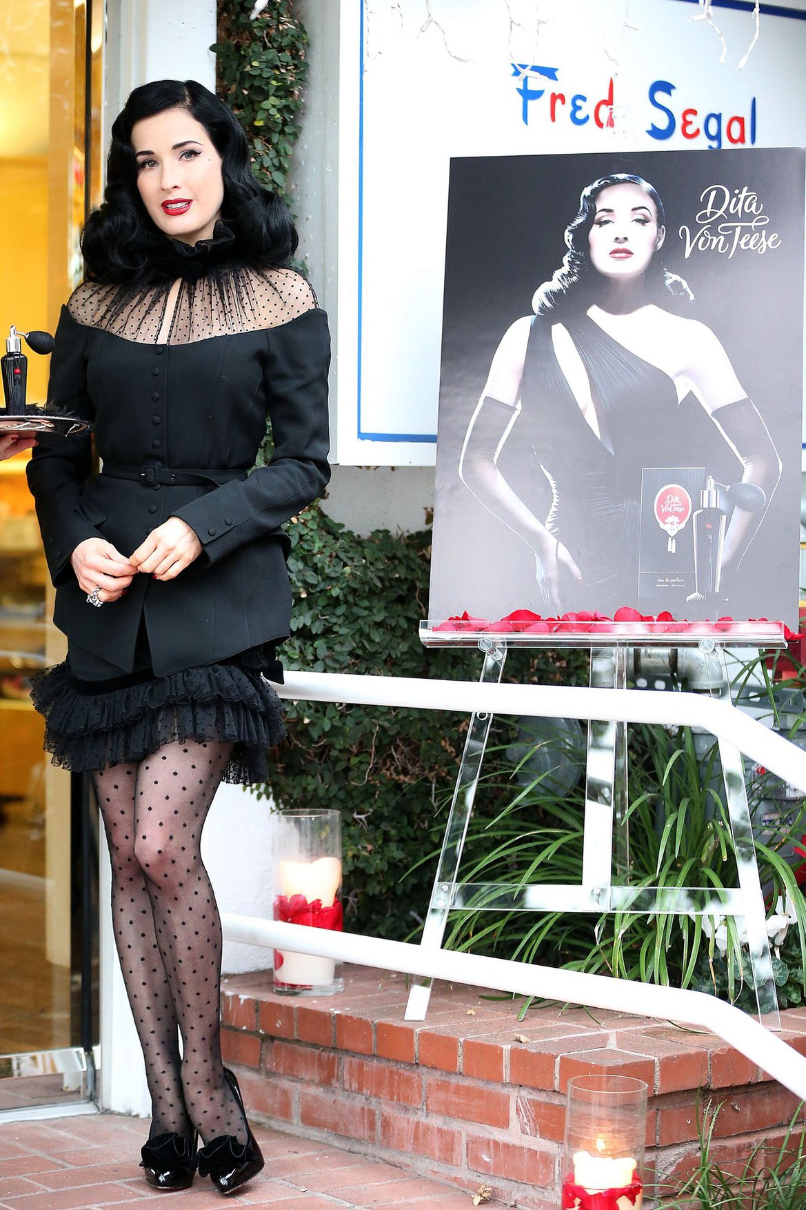 Dita Von Teese - Fragrance Launch in LA 12/15/12  