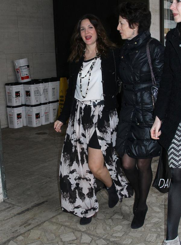 Drew Barrymore - Arrives at the New York City Ballet's Annual Luncheon Benefit (07.02.2013) 