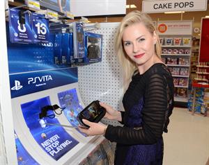 Elisha Cuthbert Attends the opening of Target at Shoppers World Danforth in Toronto on March. 27, 2013 