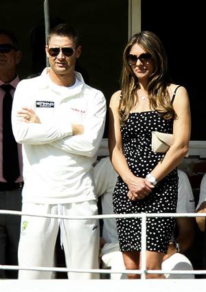 Elizabeth Hurley at Circenster Cricket Club in Cirencester- June 9, 2013 