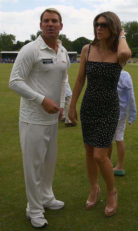Elizabeth Hurley at Circenster Cricket Club in Cirencester- June 9, 2013 