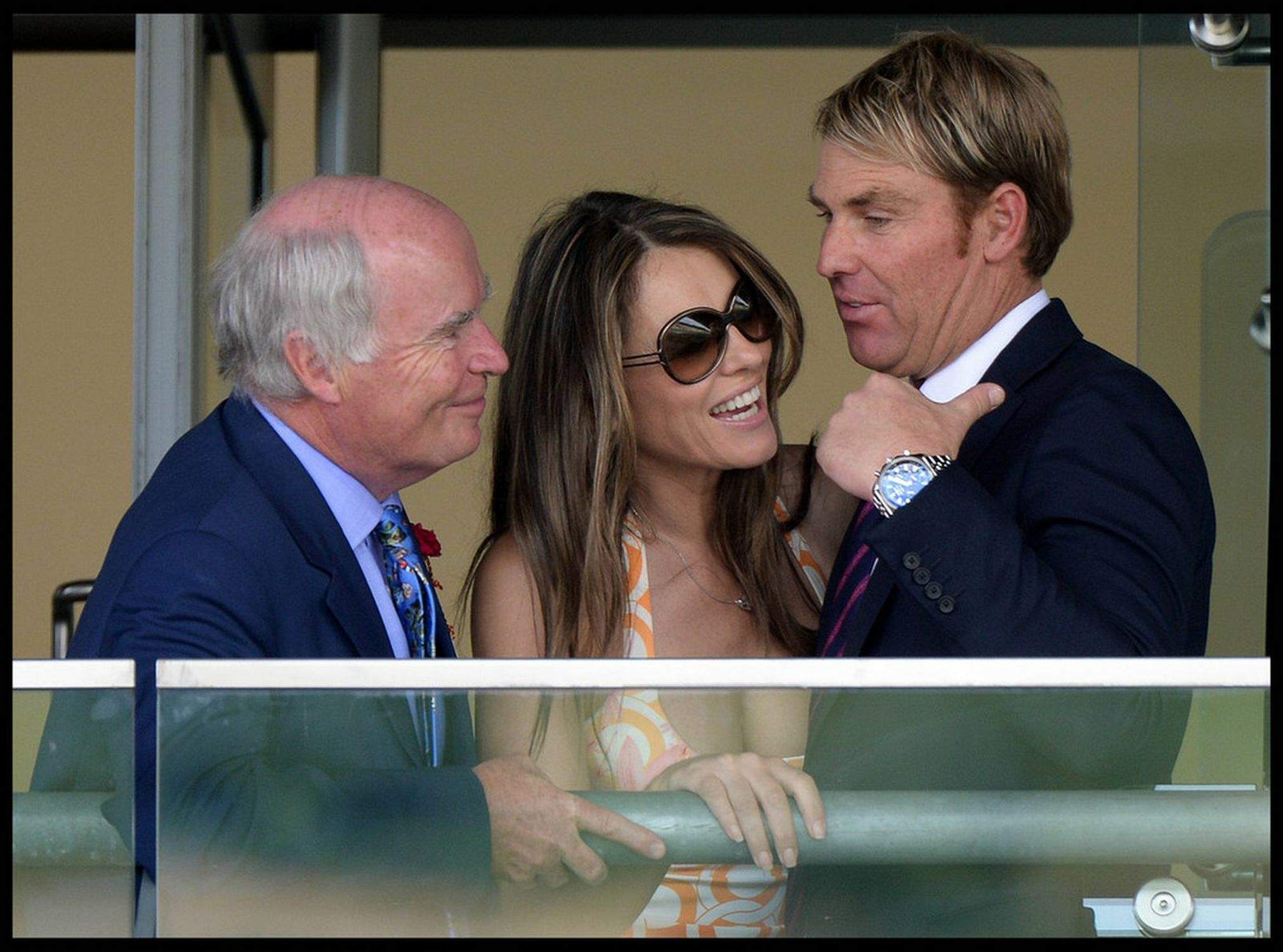 Elizabeth Hurley at Betfair Weekend King George Day in Ascot 27.07.13 