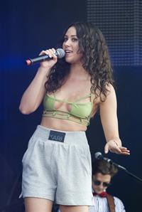 Eliza Doolittle - Olympic Torch Relay Coca-Cola Concert in London (July 26, 2012)
