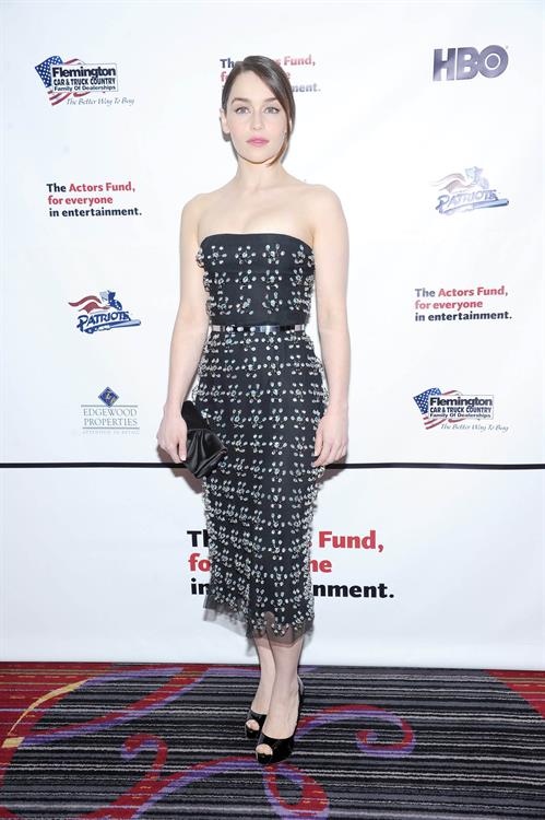 Emilia Clarke 2013 Actors Fund Gala, April 29, 2013