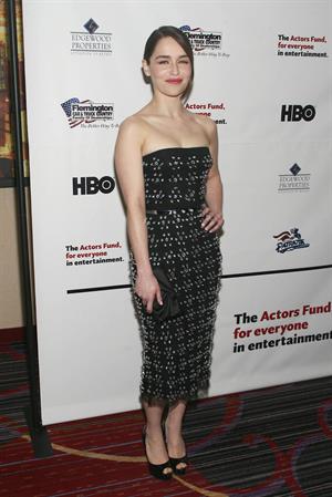 Emilia Clarke 2013 Actors Fund Gala, April 29, 2013