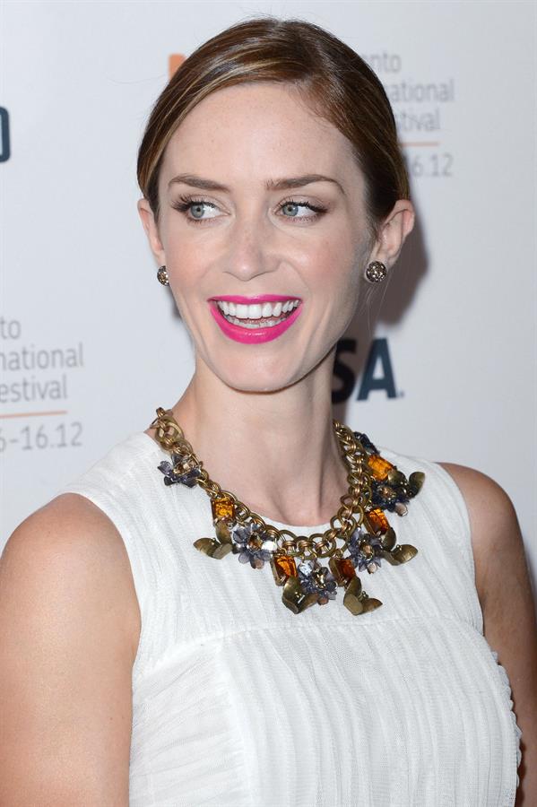 Emily Blunt - Arthur Newman premiere at the Toronto Film Festival - September 10, 2012