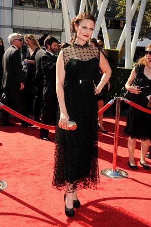 Emily Deschanel - Creative Arts Emmy Awards 9/15/12  
