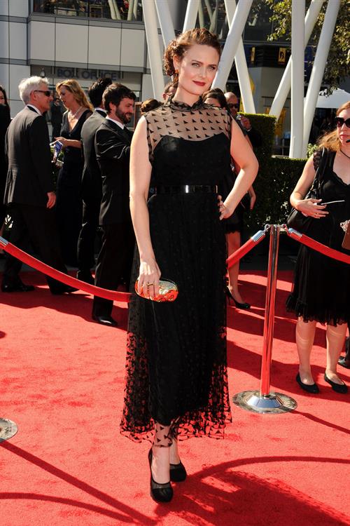 Emily Deschanel - Creative Arts Emmy Awards 9/15/12  