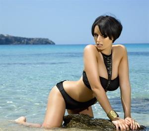 Sammy Braddy in a bikini