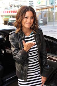 Emmanuelle Chriqui - Outside CityTV Studios in Toronto June 07, 2012