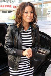 Emmanuelle Chriqui - Outside CityTV Studios in Toronto June 07, 2012