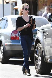 Emma Roberts walking in Hollywood 10/5/13  