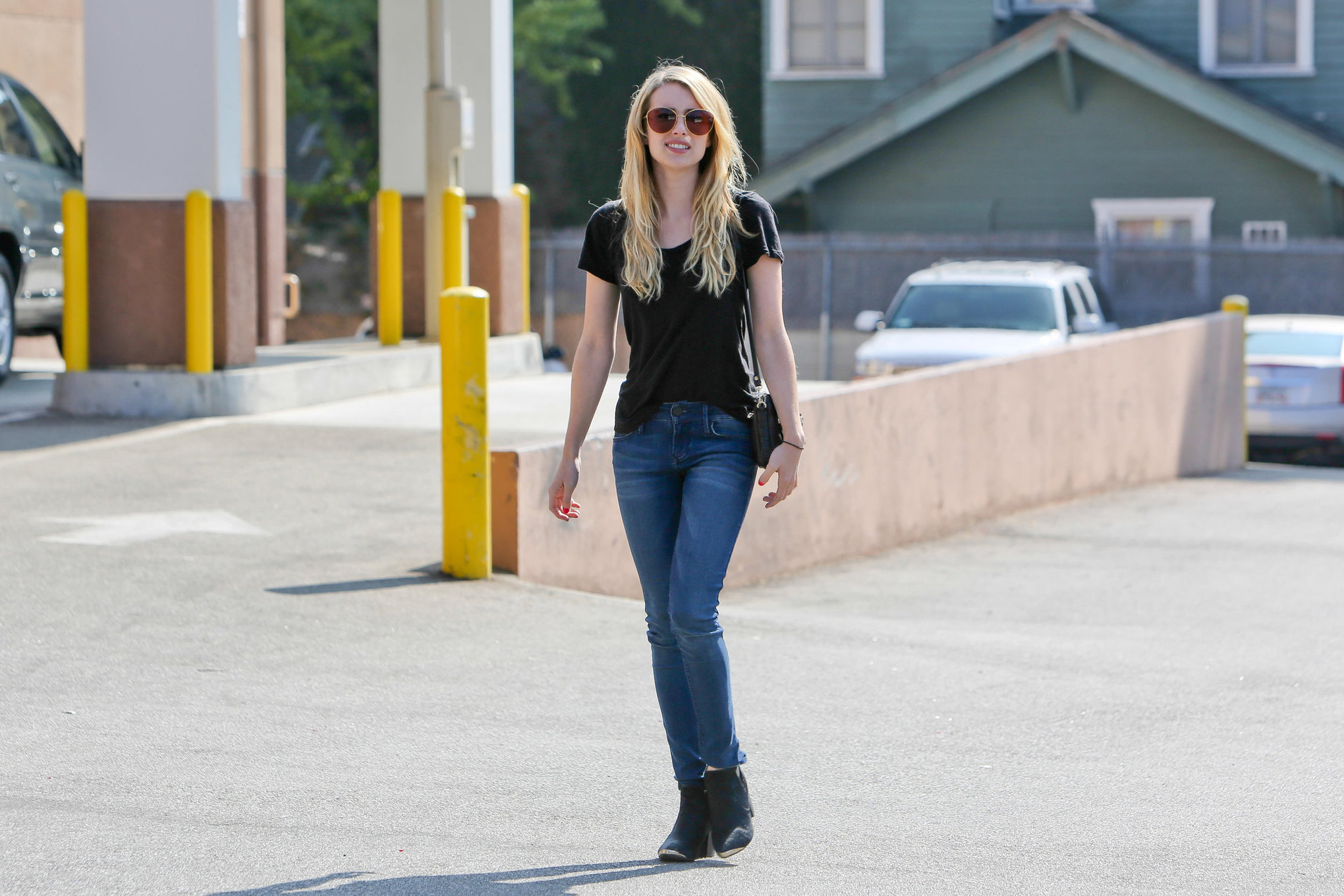 Emma Roberts in Hollywood 10/23/13  