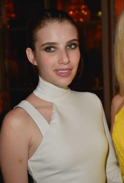 Emma Roberts - Versace Fashion Show, Paris 6/30/13