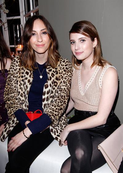 Emma Roberts - Ferragamo Presents S/S Collection 1/24/13  