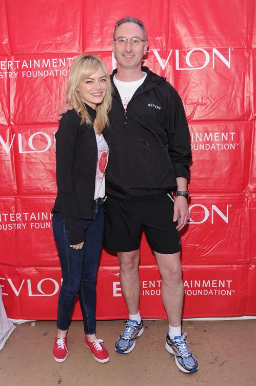 Emma Stone Revlon Run/Walk For Women in New York City - May 4, 2013 