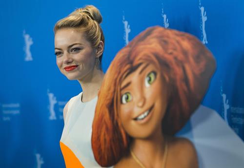 Emma Stone  'The Croods' photocall at 63rd Berlinale Int. Film Festival in Berlin 2/15/13 