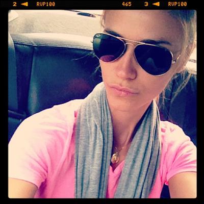 Renata Kuerten taking a selfie