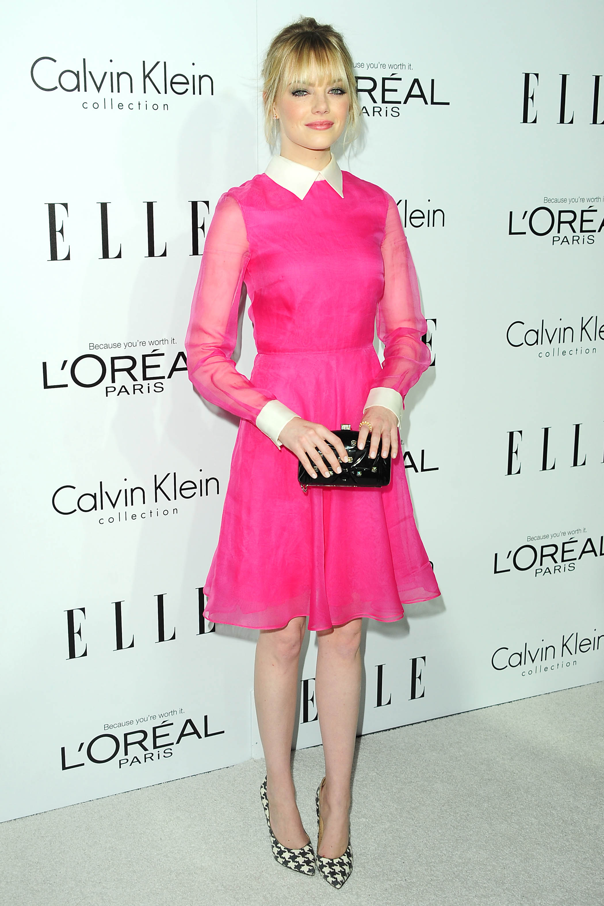 Emma Stone Elle's Women in Hollywood event in Beverly Hills 10/15/12 