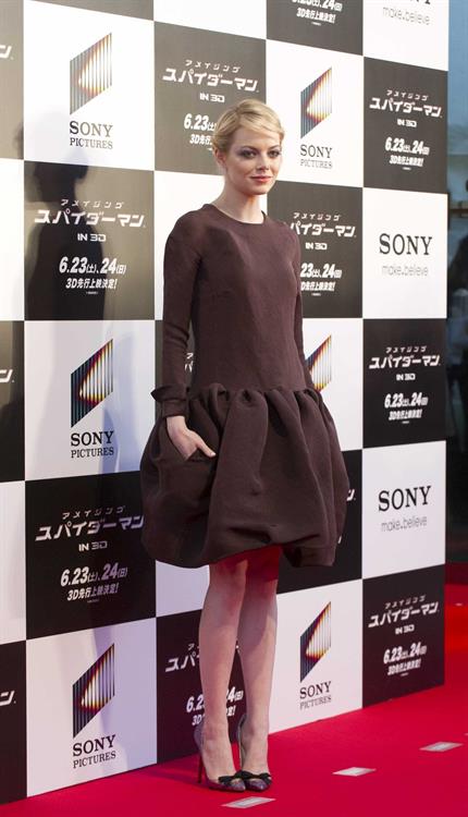 Emma Stone - The Amazing Spider-Man Press Conference in South Korea, June 14, 2012
