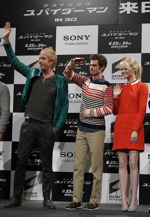 Emma Stone Pictures Emma Stone - The Amazing Spider-Man Press Conference Tokyo on June 13, 2012