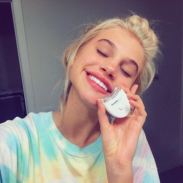 Meredith Mickelson taking a selfie