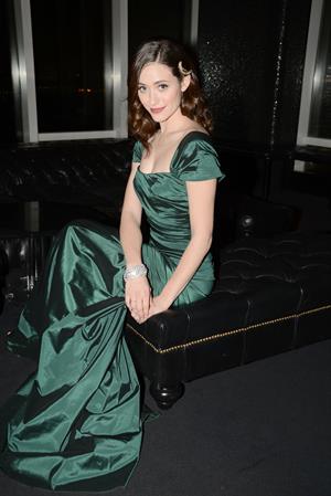 Emmy Rossum Manhattan Magazine Cover Party in New York, January 16, 2013 