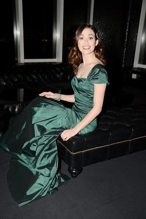 Emmy Rossum Manhattan Magazine Cover Party in New York, January 16, 2013 
