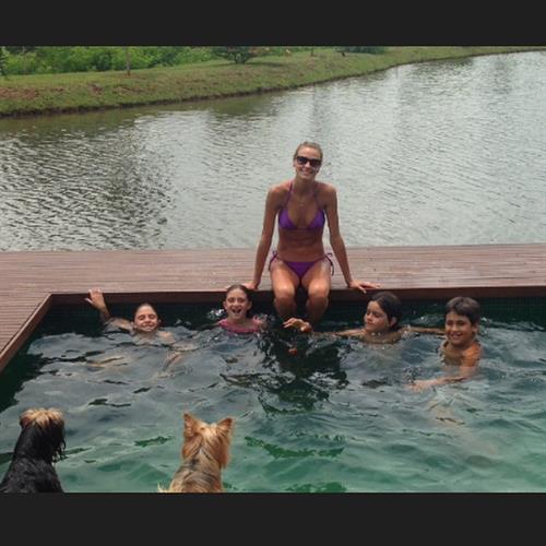 Renata Kuerten in a bikini