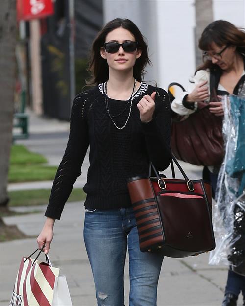 Emmy Rossum in Hollywood 1/23/13  
