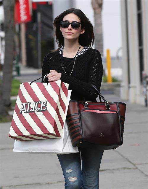 Emmy Rossum in Hollywood 1/23/13  